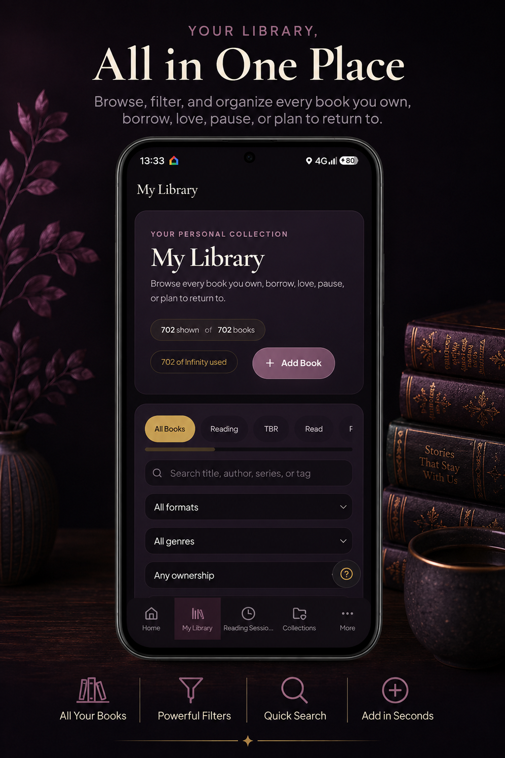 Inkbound personal library